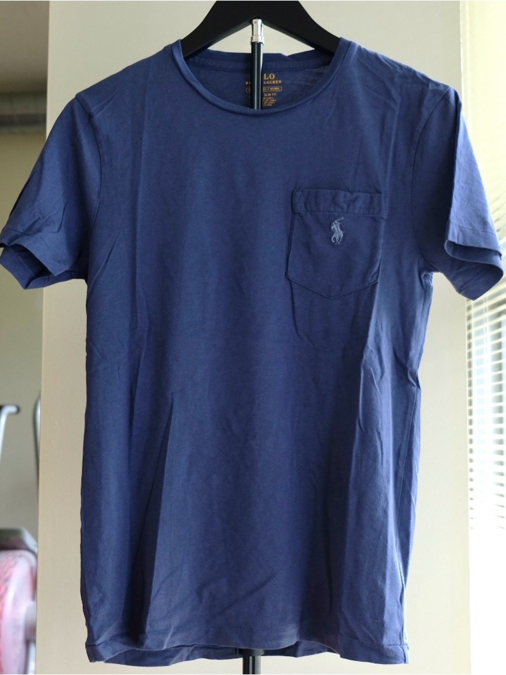 Polo Ralph Lauren Navy Pocket Crew Tee